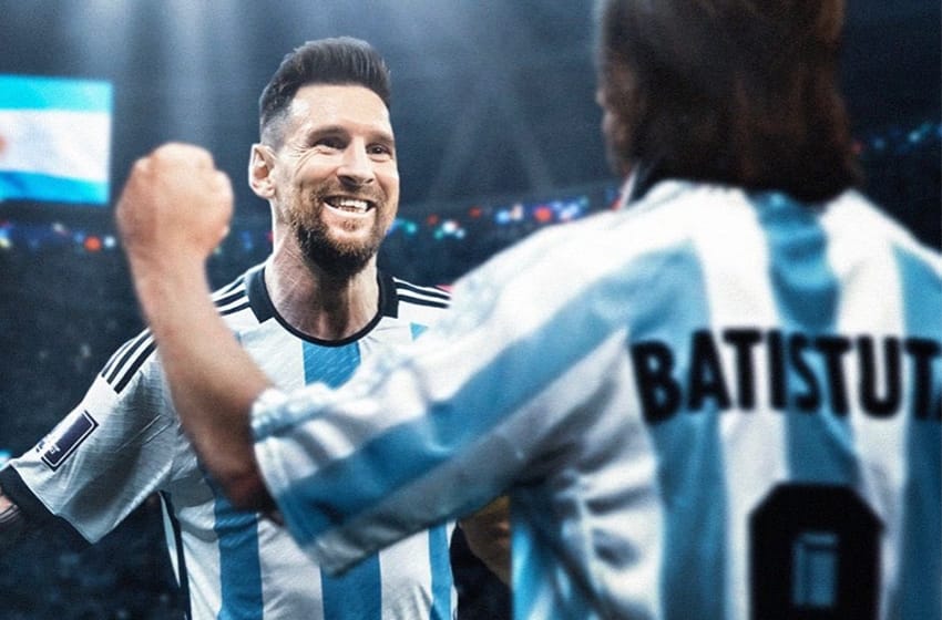 "Bati", en un mensaje lleno de cariño a Messi: cuestión de "leprosos"