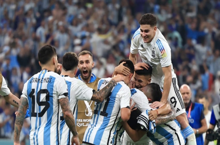 Los goles que clasificaron a Argentina a la final