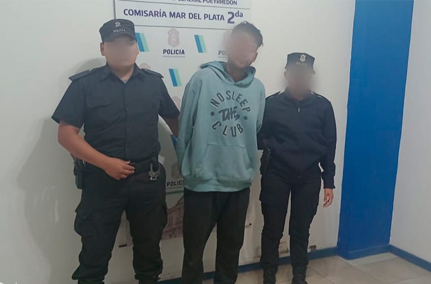 Atrapan a un "trapito" en Colón y Córdoba que era buscado por un robo desde enero