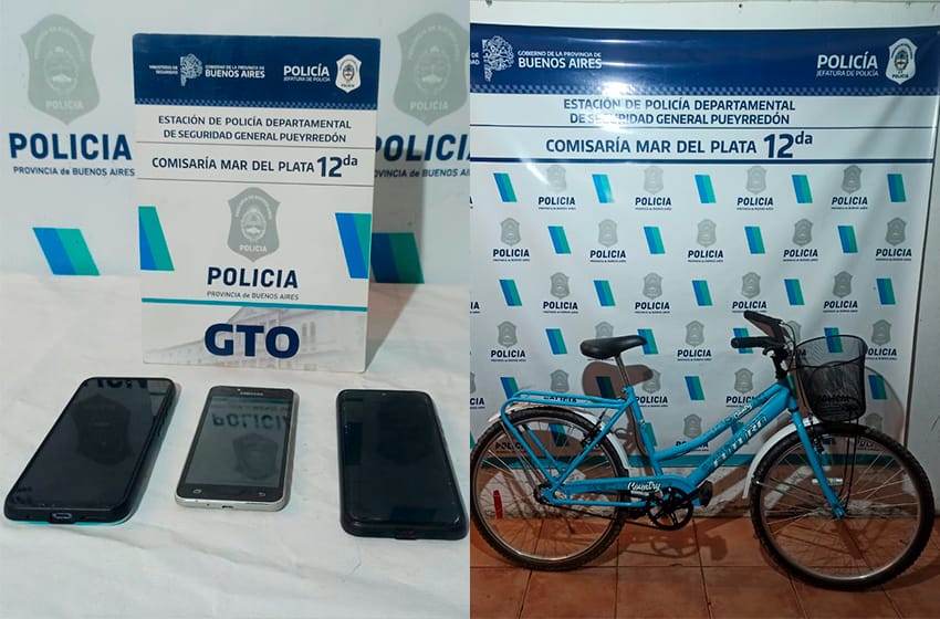 Ofrecía bicicleta robada en Facebook: atrapan a una mujer que tenía para vender celulares