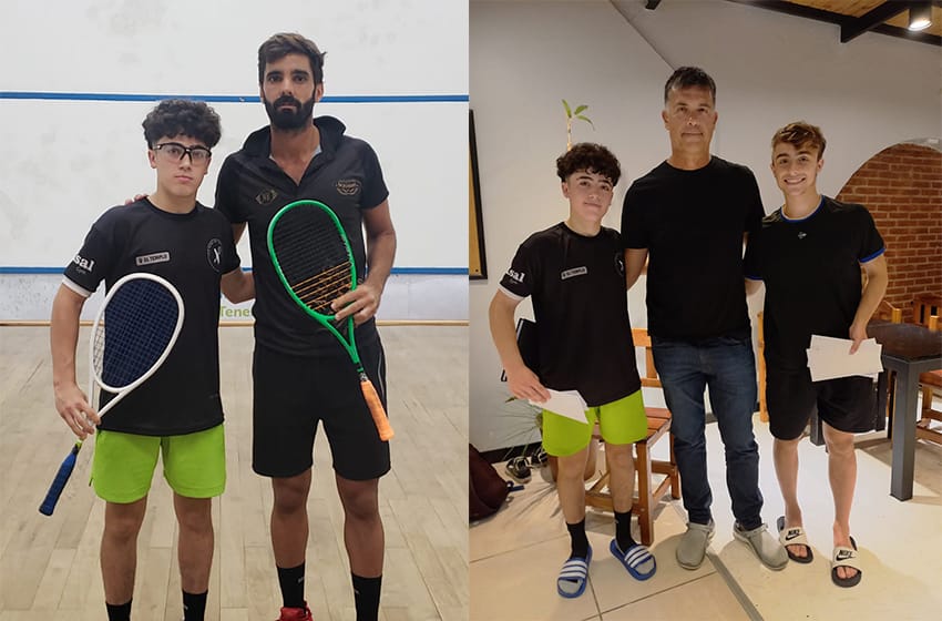 Liga Marplatense de Squash: Juan Pablo Roude ganó en su casa