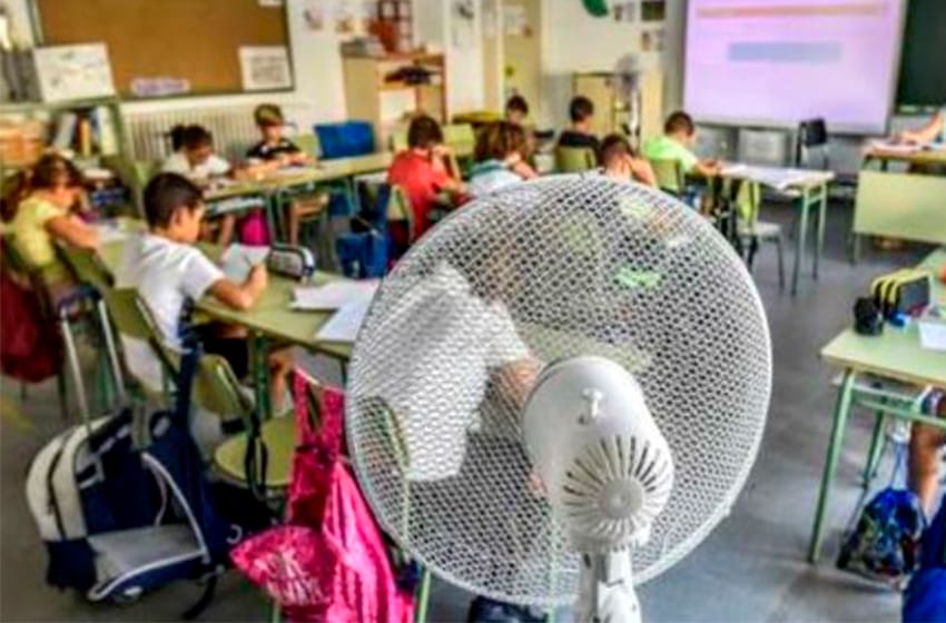 Ola de calor en Mar del Plata: ¿Cuándo se suspenden las clases?