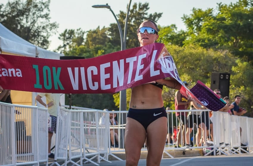 Florencia Borelli ganó los 10k de Vicente López