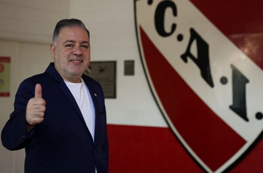 Crisis en Independiente: Fabián Doman renunció como presidente