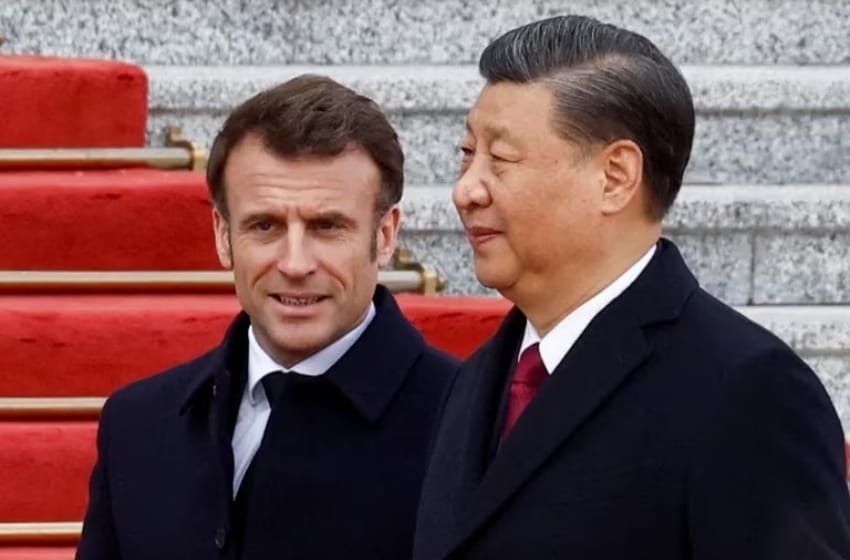 Macron le pidió a Xi Jinping que haga “entrar en razón” a Putin