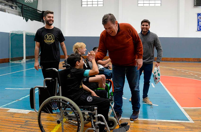 Nuevo equipamiento a una Escuela Multideportiva para Personas con Discapacidad