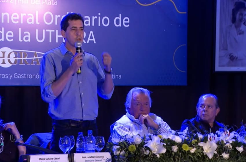 Luis Barrionuevo apoyó la precandidatura presidencial de 'Wado' de Pedro