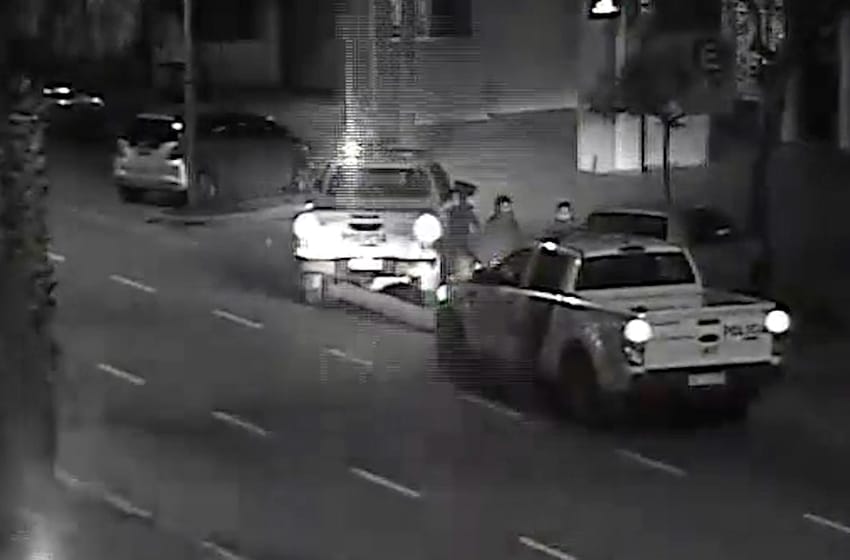 Video: dos vehículos robados fueron recuperados a través de las cámaras del COM