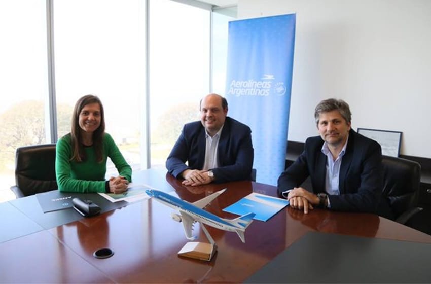 Aerolíneas Argentinas anunció la nueva conectividad entre Mar del Plata y Bariloche