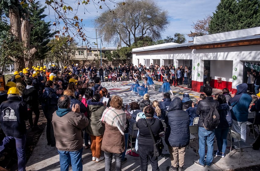 La SISU inauguró obras en el Polo Educativo de Fortunato de la Plaza