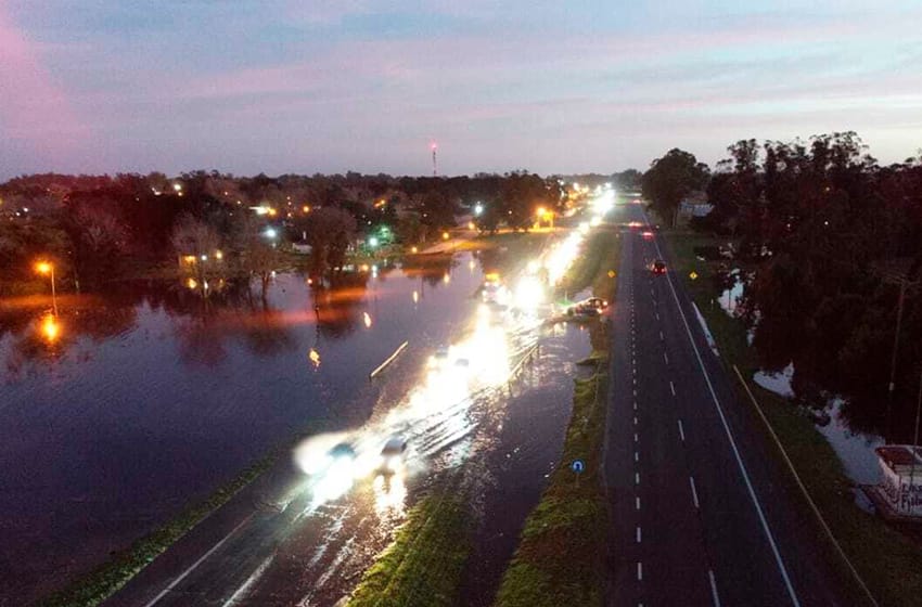 Mar del Plata bajo el agua: los videos de lo que dejó el temporal en el barrio 2 de Abril