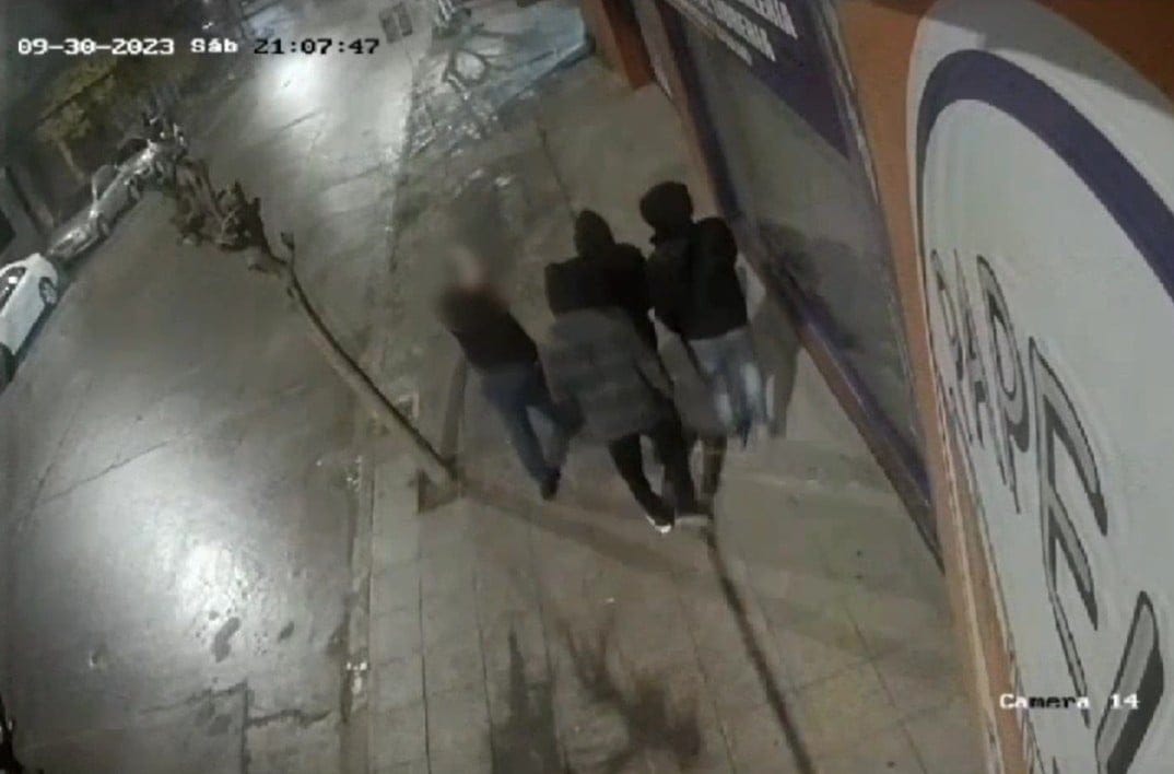 Crimen del comerciante: difunden video con la fuga de los asaltantes