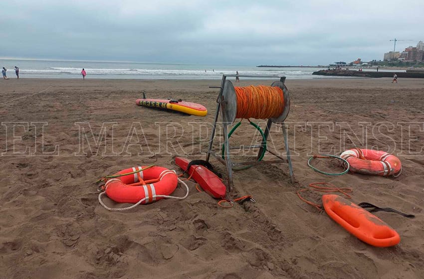 Playas de Mar del Plata: "El promedio de rescates que hacemos es de 90 por temporada"
