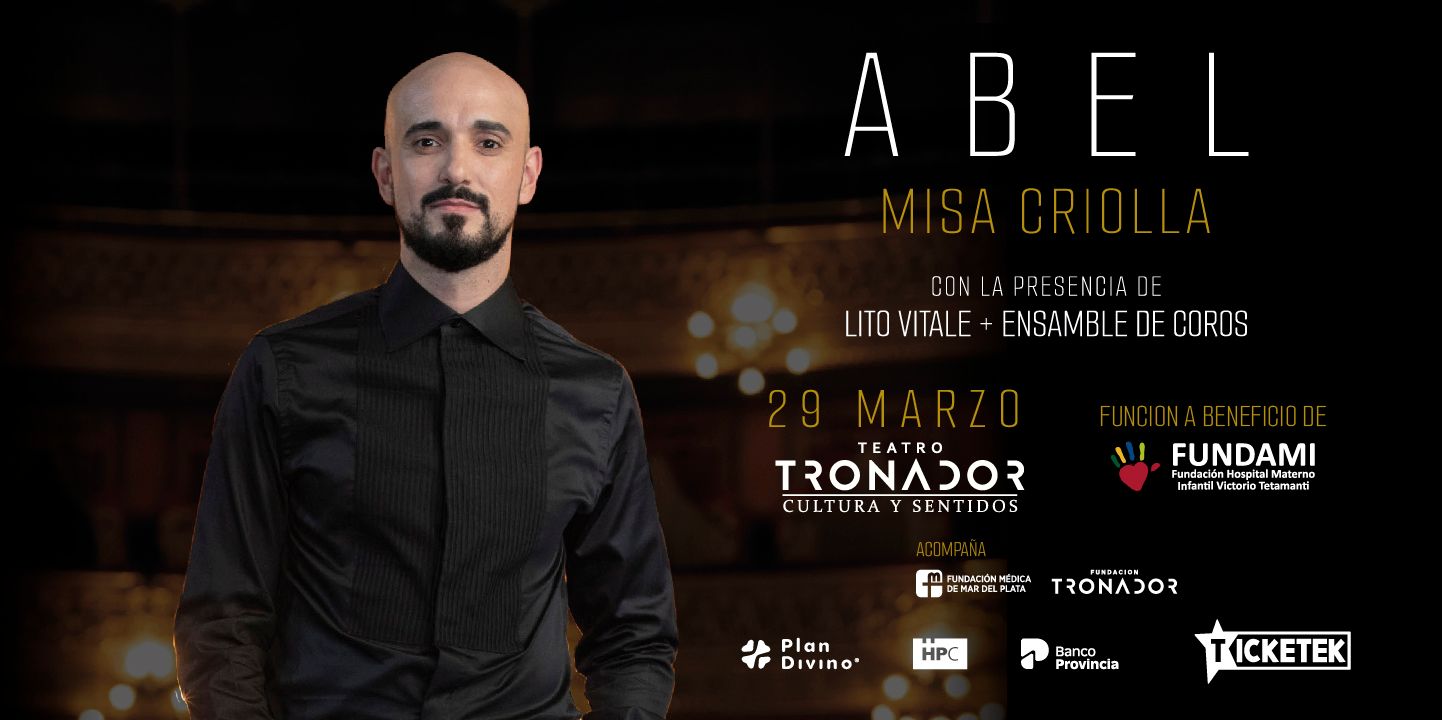 Abel Pintos realizará la Misa Criolla en el Tronador