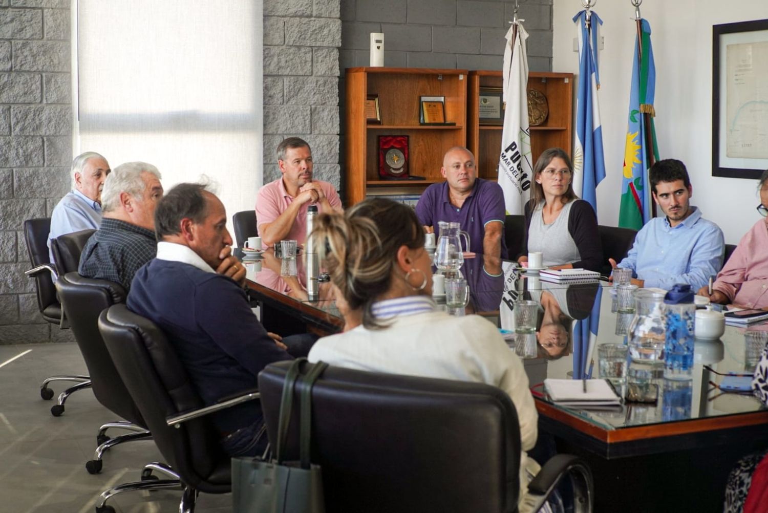 Reunión del CFI en el Puerto de Mar del Plata.