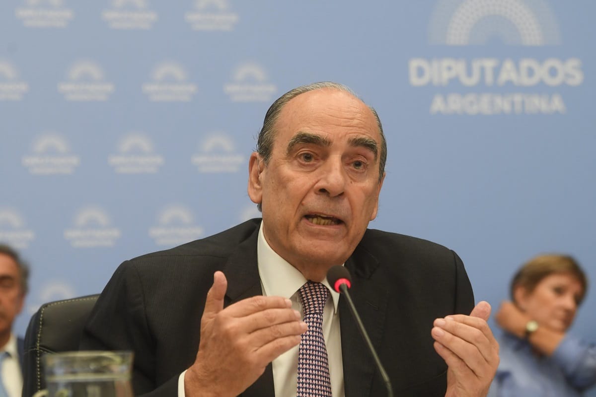 Guillermo Francos, ministro del Interior.