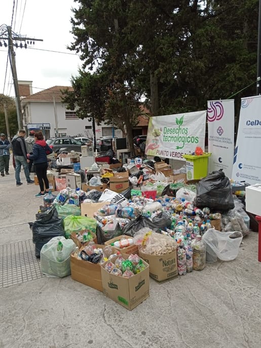 Recuperaron 3.5 toneladas de desechos tecnológicos en la jornada de recepción de materiales reciclables de la UNMdP