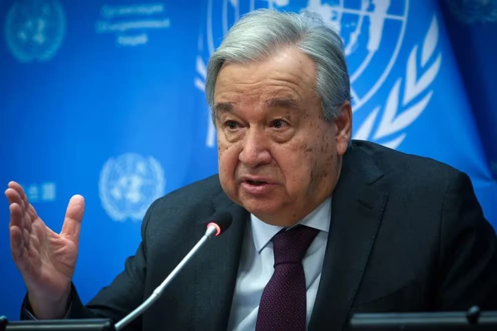 Secretario general de Naciones Unidas, Antonio Guterres