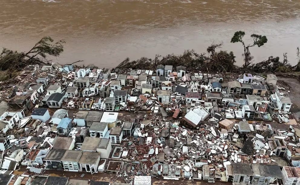 La situación más dramática se vive en Rio Grande do Sul, estado fronterizo con Argentina y Uruguay.