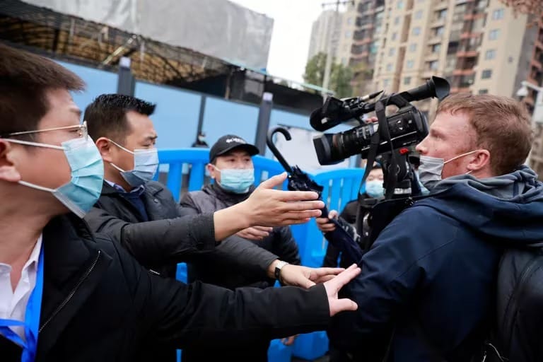 RSF denunció que en China hay más de más de 110 periodistas detenidos.