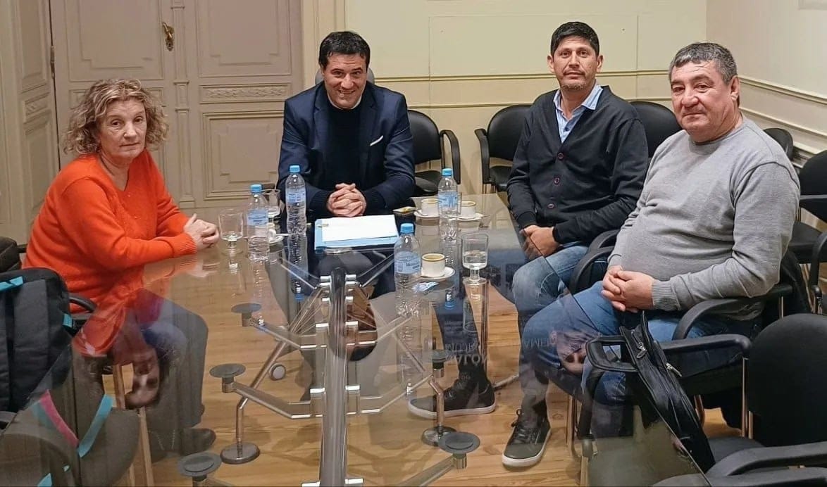 El encuentro con el senador Nacional se dio en Buenos Aires con los tres referentes marplatenses.