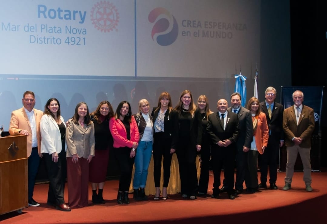 Club Rotary Nova es el club mas joven de la ciudad de Mar del Plata