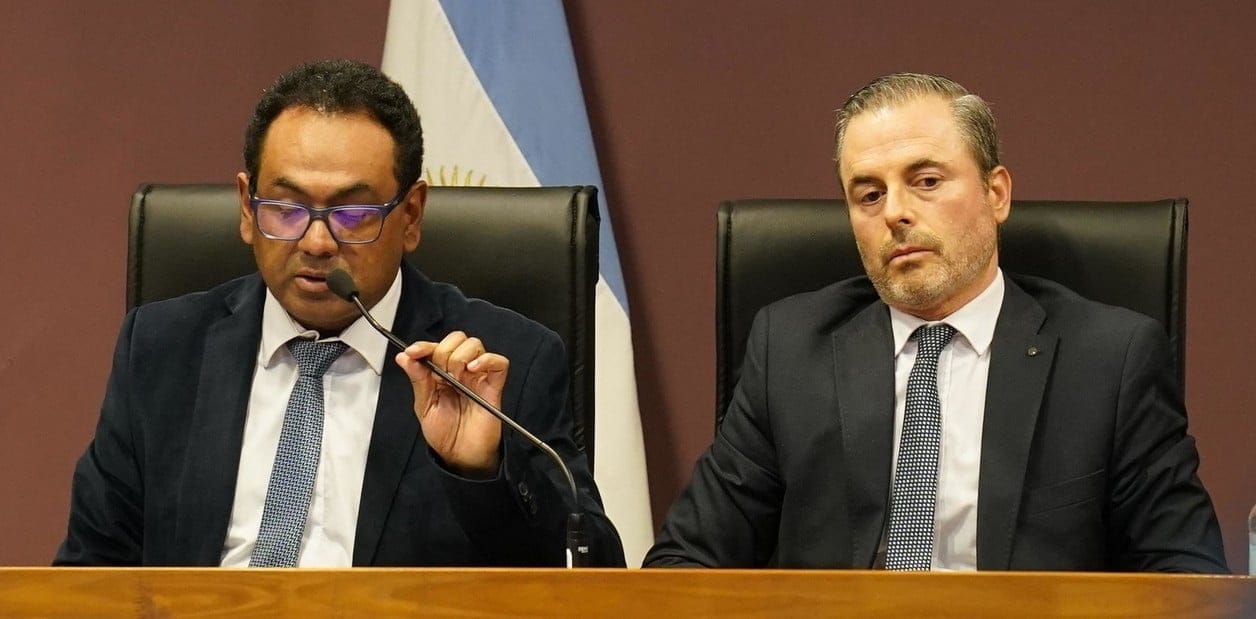 Juan Carlos Castillo y Guillermo Barry, los dos fiscales del caso Loan que se declararon "incompetentes".