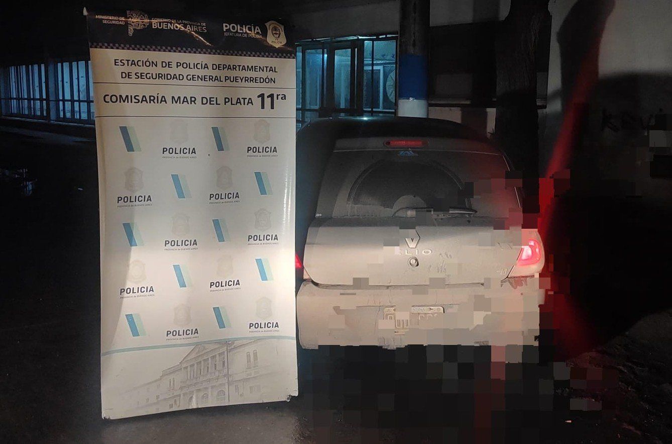 El hecho fue denunciado por el propio conductor, esta madrugada en el barrio José Hernández.