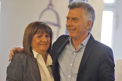 Mauricio Macri y Patricia Bullrich.
