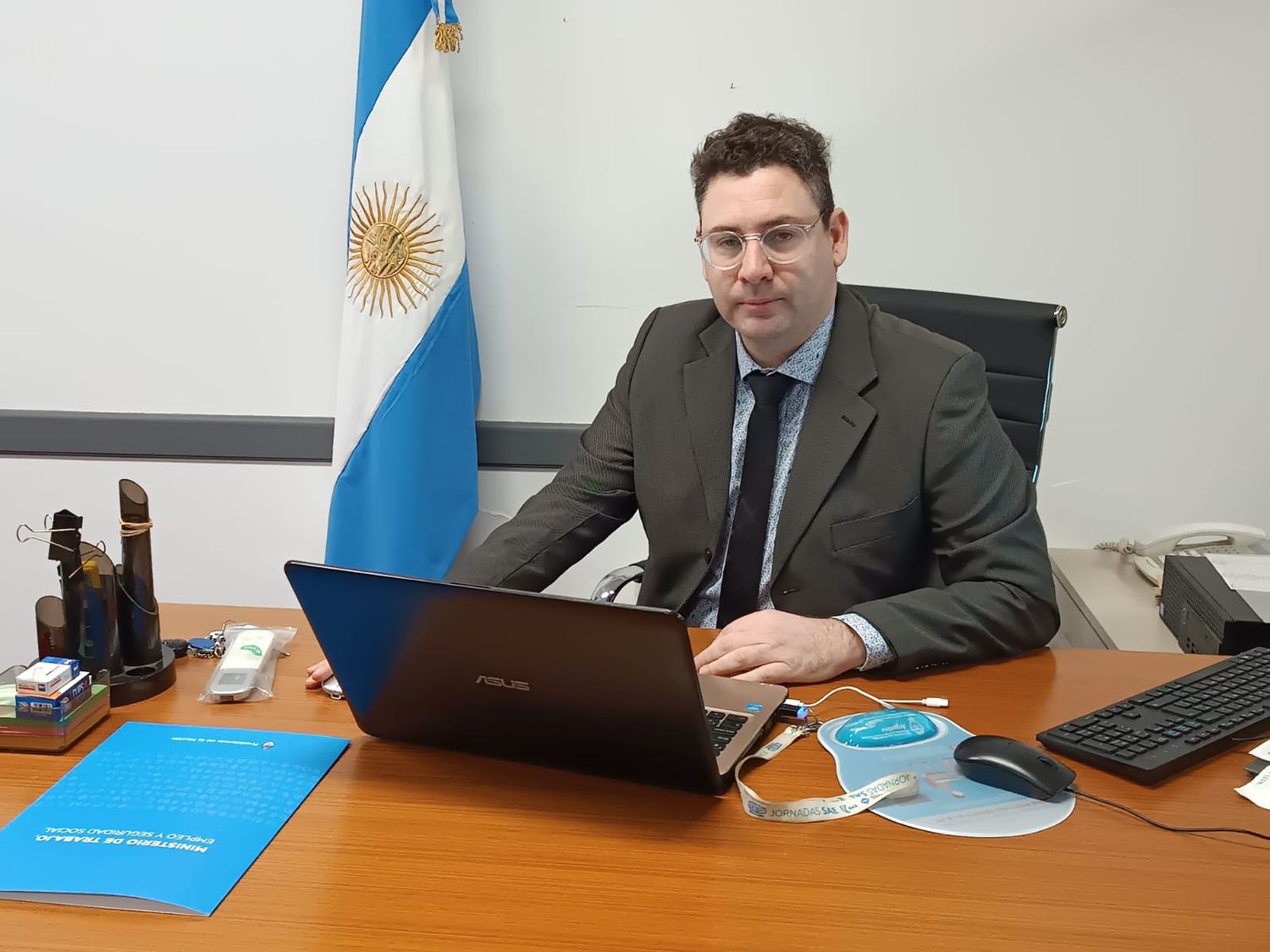 Matías Cestona asumió recientemente en la Delegación del Ministerio de Trabajo de la Nación en Mar del Plata como flamante Jefe de Agencia Territorial.