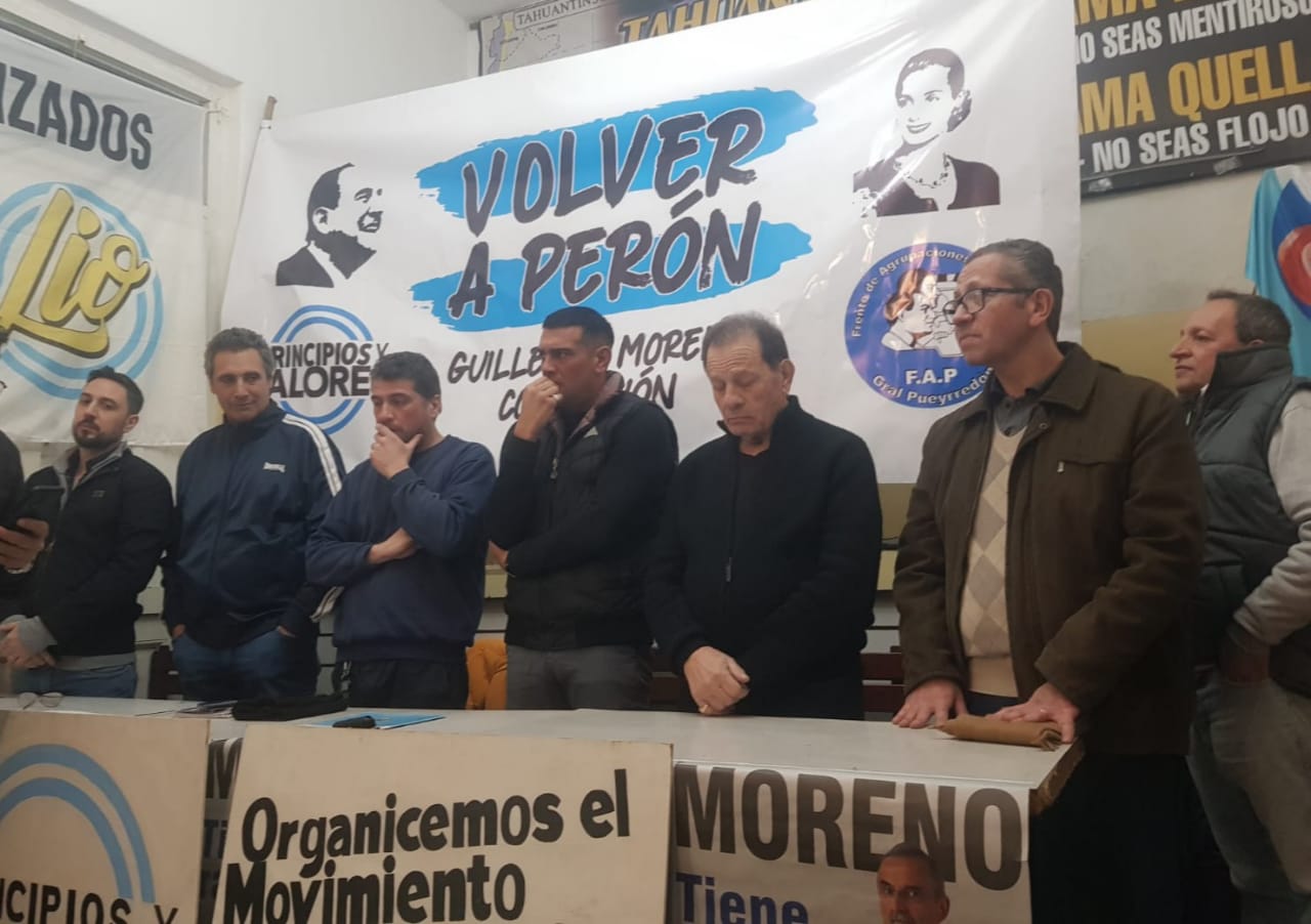 El Morenismo marplatense homenajeó a Perón