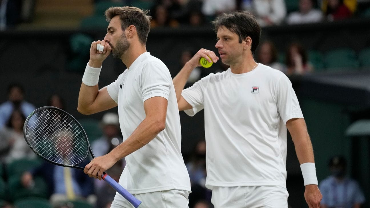 Zeballos y Granollers fueron sólidos ante una pareja alternativa en Wimbledon