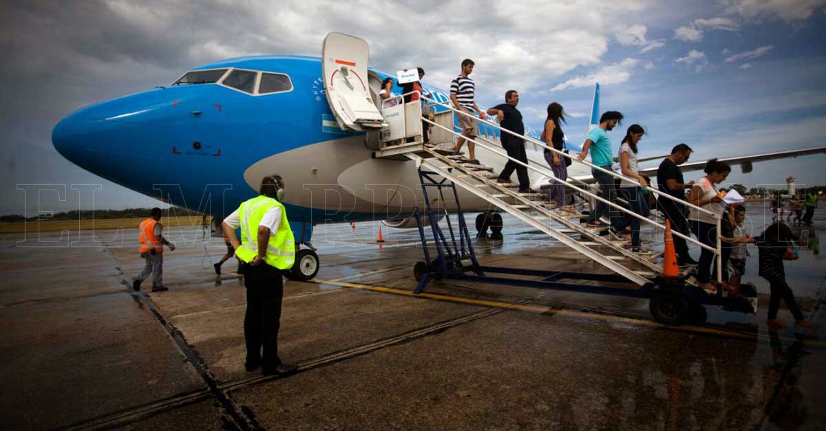 Los vuelos a Mar del Plata tuvieron una ocupación promedio de más del 83%