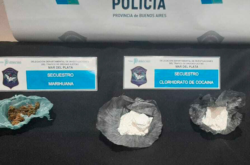 Atrapan a delivery de droga: tenía en su poder envoltorios con cocaína