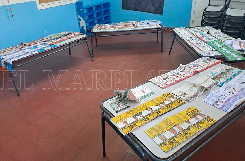 BOLETAS CUARTO OSCURO ELECCIONES PASO 2023