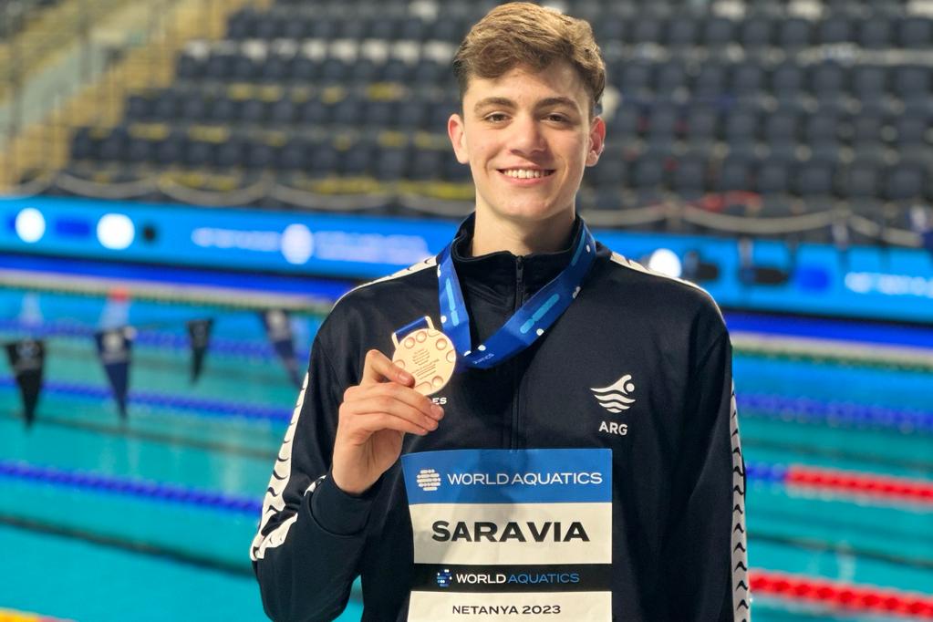 Ulises Saravia hizo historia: ganó el bronce en el Mundial Junior