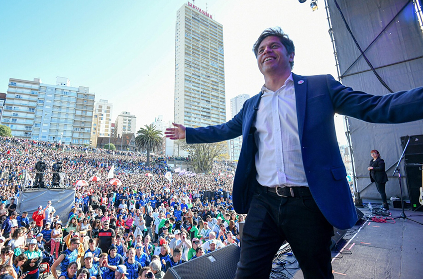 Kicillof apuntala la campaña de Massa en Mar Chiquita y Mar del Plata