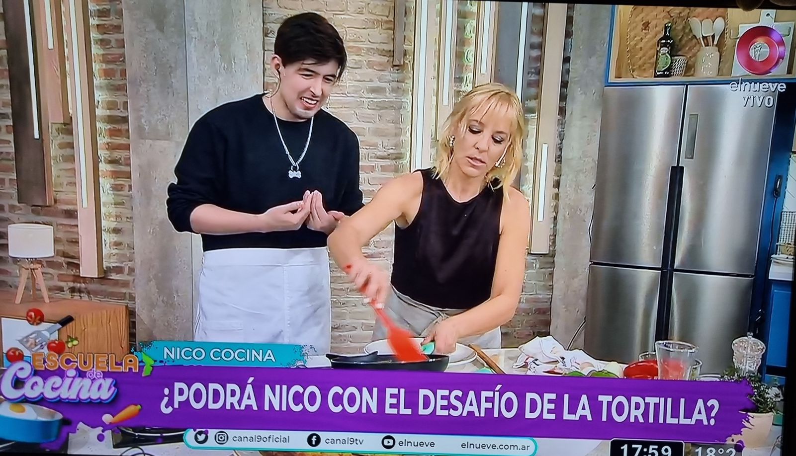 Echaron al Locutor Nico Mereles de "Escuela de Cocina"