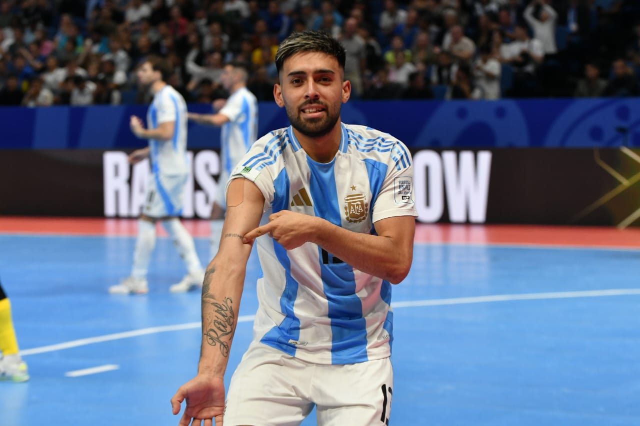 Mundial de Futsal: Argentina venció a Francia y jugará la final contra Brasil